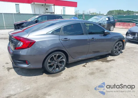 2020 Honda Civic Sport z USA, uszkodzony, nr VIN 2HGFC2F89LH563785